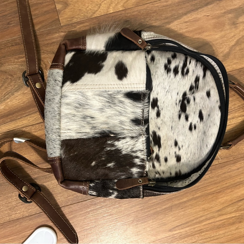 Cowhide Leather Women's Backpack